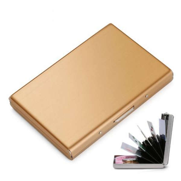 Aluminium Credit Card Wallet - RFID Blocking