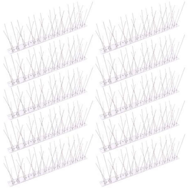 10pcs Stainless Steel Bird Spikes (33cm each length)