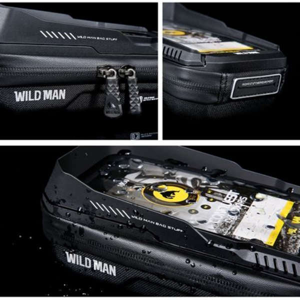 Wild Man XT3S Hardshell Bike Bag (Handlebar Mounted)