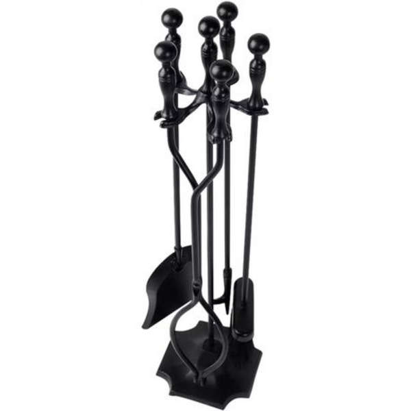 Elegant 5 Piece Fireplace Toolset