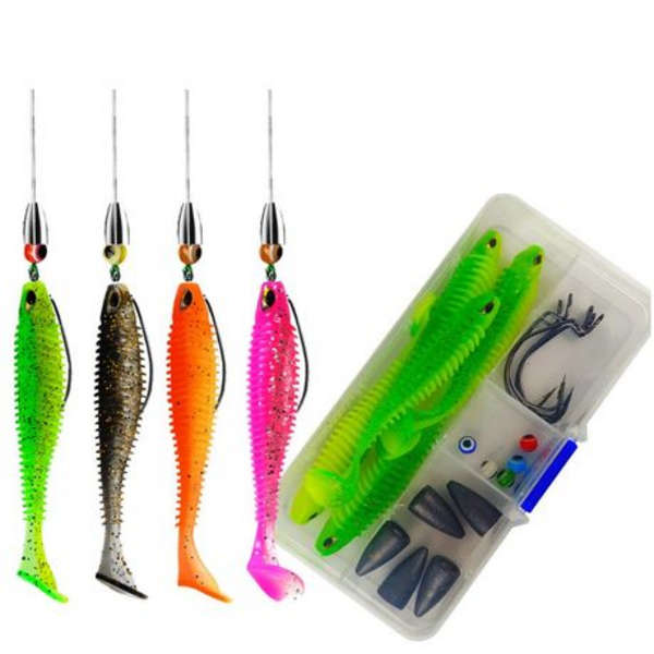 21pc Bass Fishing Set