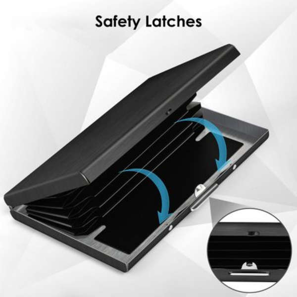 Aluminium Credit Card Wallet - RFID Blocking