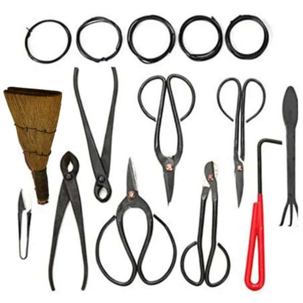Carbon Steel Gardening Bonsai Tool Set for Trimming