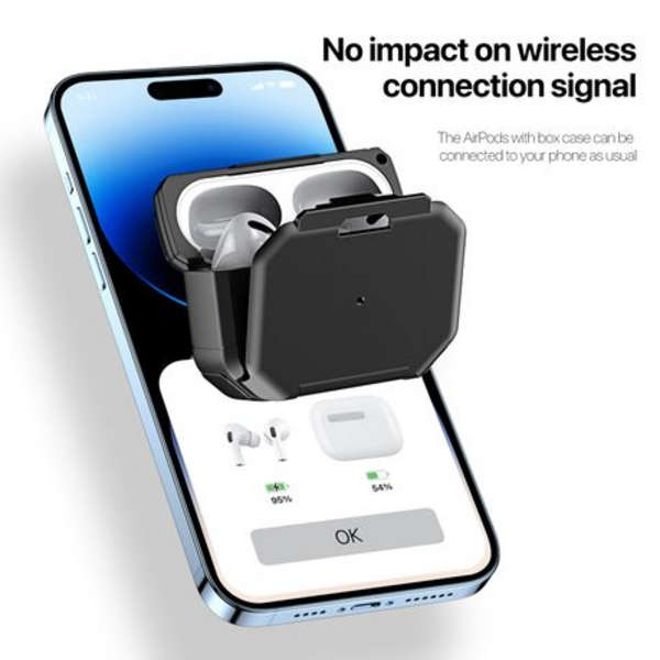 Dux Ducis TPU+PC Case &amp; Carabiner For Apple Pods Pro 2 (PECF Series)