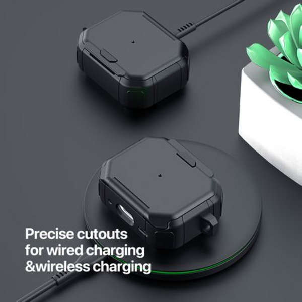 Dux Ducis TPU+PC Case &amp; Carabiner For Apple Pods Pro 2 (PECF Series)