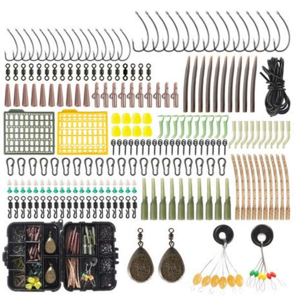 Carp Specimen Fishing Combo with Container - 189-piece