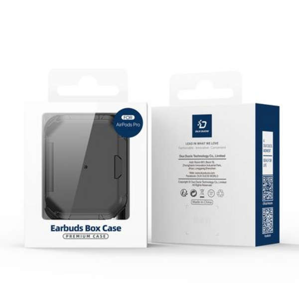 Dux Ducis TPU+PC Case &amp; Carabiner For Apple Pods Pro 2 (PECF Series)