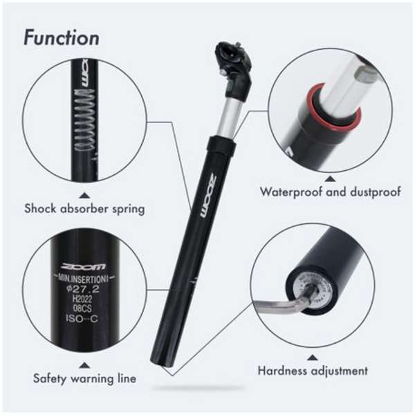 Zoom Suspension Seatpost (28.6mm)