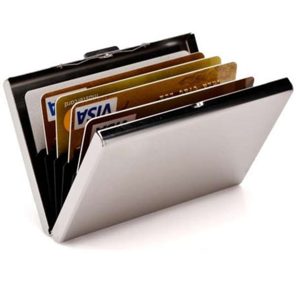 Aluminium Credit Card Wallet - RFID Blocking