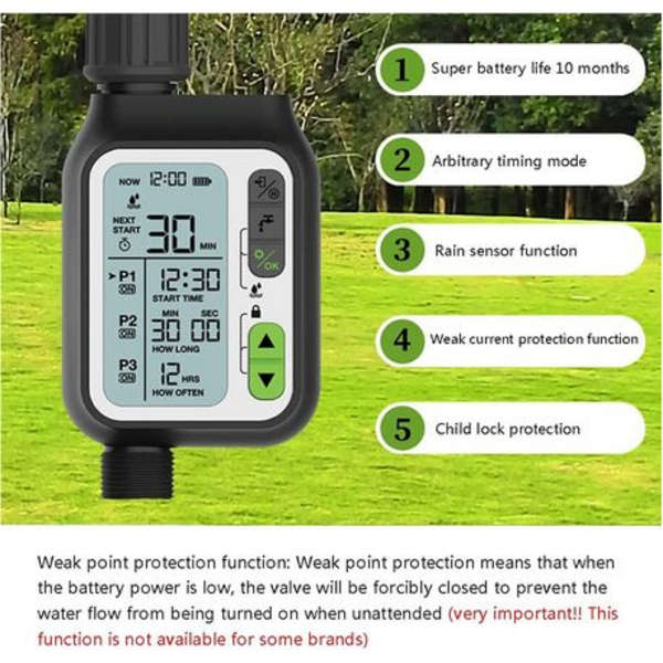 HCT-355 Digital Irrigation Water Timer