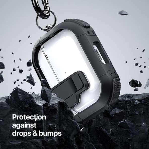 Dux Ducis TPU+PC Case &amp; Carabiner for Apple AirPods Pro 2 (PECN Series)