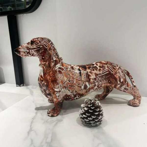 Dachshund Resin Ornament - Large - (21.5x38x13.5cm)