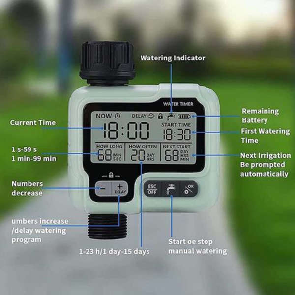HCT-322 Digital Irrigation Water Timer