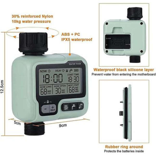 HCT-322 Digital Irrigation Water Timer
