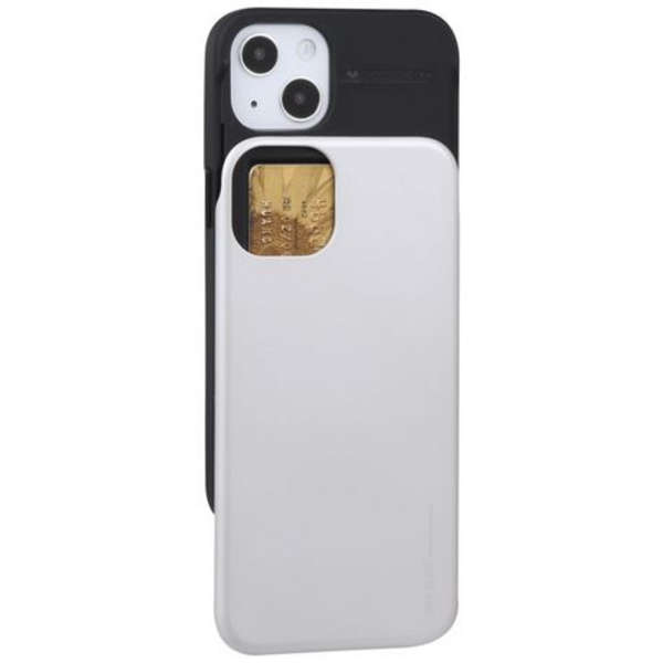 Goospery Sliding Card Cover for iPhone 13 (6.1 Inch)
