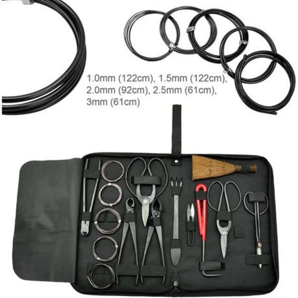 Carbon Steel Gardening Bonsai Tool Set for Trimming
