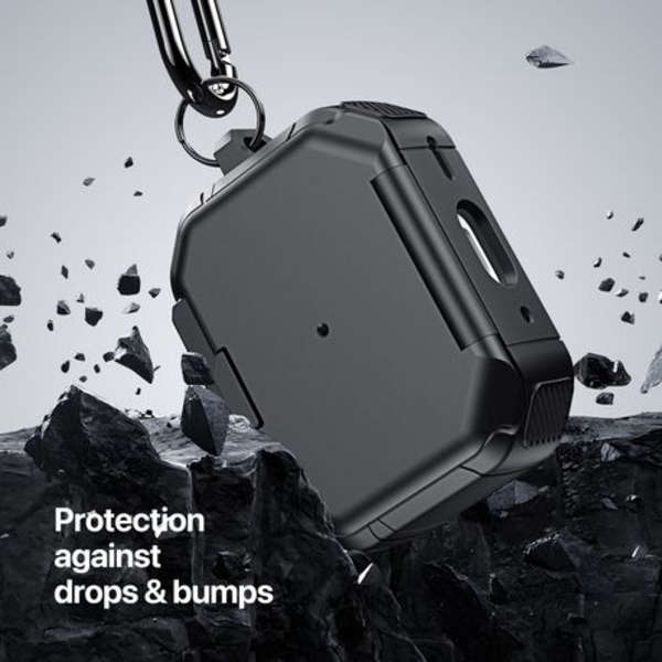 Dux Ducis TPU+PC Case &amp; Carabiner For Apple Pods Pro 2 (PECF Series)