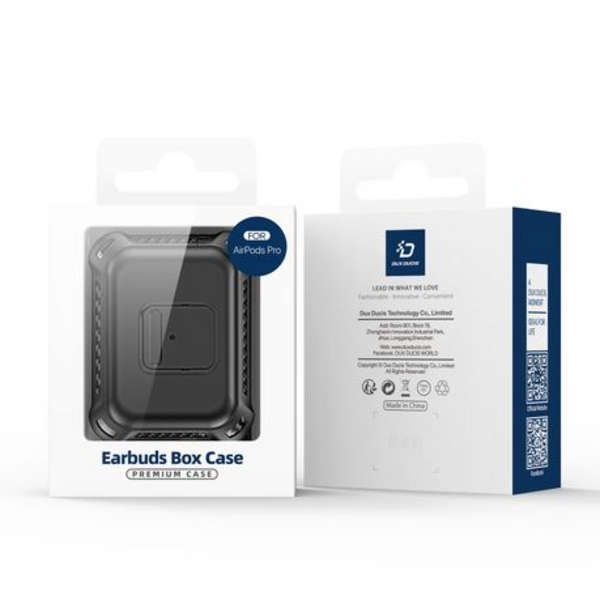 Dux Ducis TPU+PC Case with Carabiner for Apple Pods Pro 2 (PECG Series)