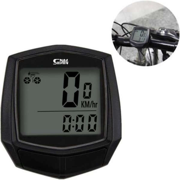 Cycling Computer &amp; Cable Lock Combo