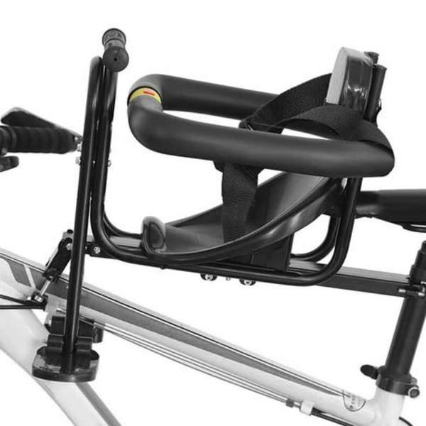 Front Mounted Bicycle Safety Seat for Children - Black