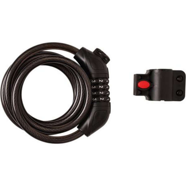 Cycling Computer &amp; Cable Lock Combo