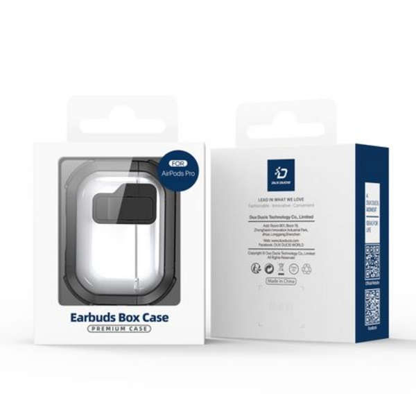 Dux Ducis TPU+PC Case &amp; Carabiner for Apple AirPods Pro 2 (PECN Series)