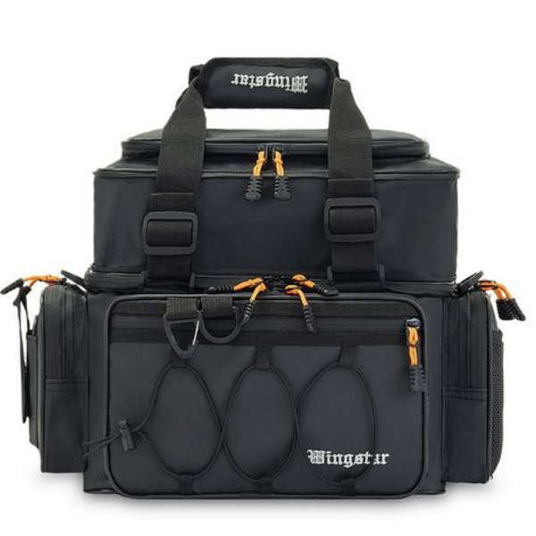 Multi-functional Fishing Tackle Bag with 4 Tackle/Lure Boxes