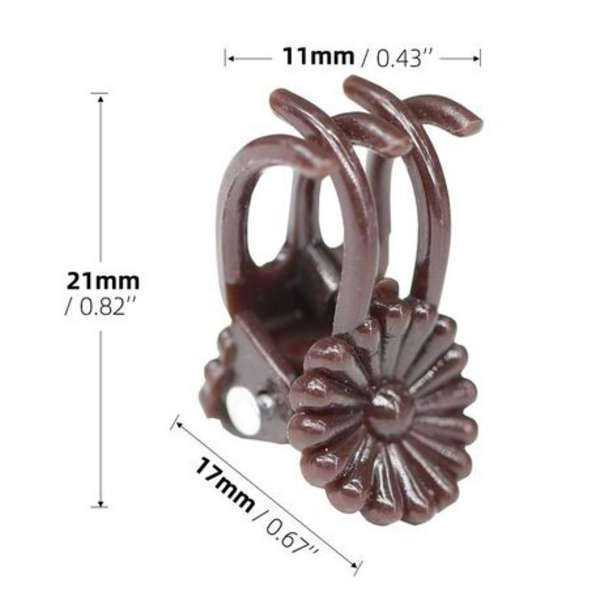 50pcs Orchid Stem Clips
