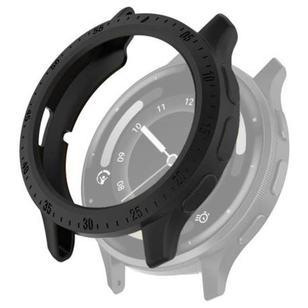 LOBO TPU Protective Bumper Cover for Garmin Venu 3S (Black)