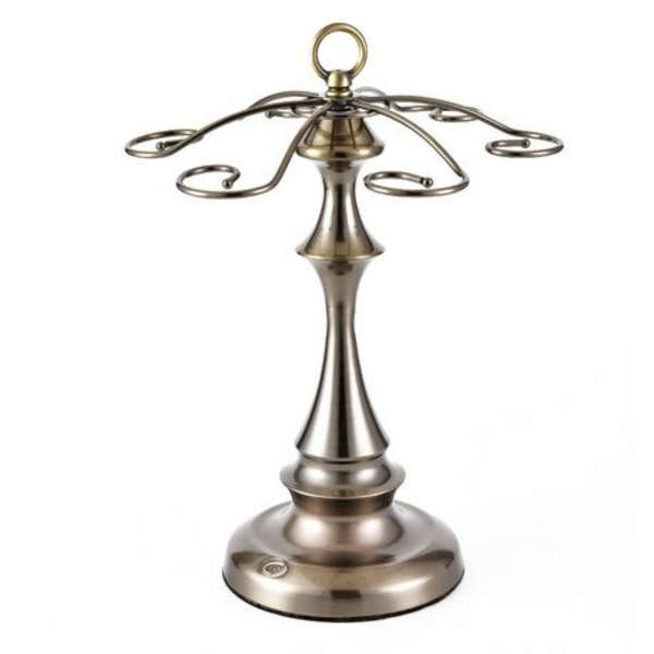 Stylish Electroplated Tabletop Wine Glass Rack