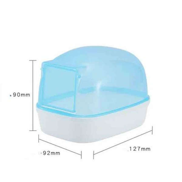 Carno Hamster Bathroom with Door (Yellow)