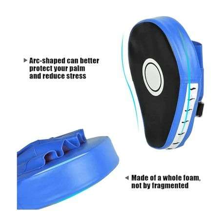 Boxing/Combat Sports Focus Punching Mitts - Blue