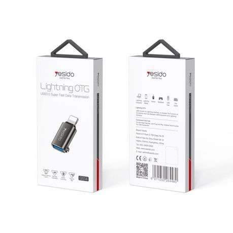 Yesido GS14 USB 2.0 To Lightning OTG Adapter Converter
