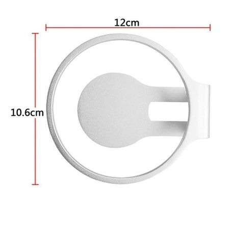 Universal Wall Mount Hanger Bracket For Apple HomePod Mini Speaker Silver