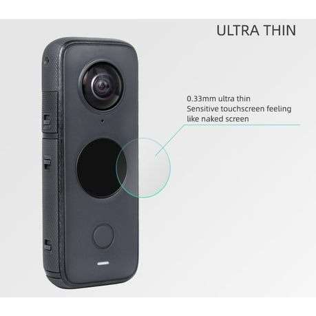 2x SunnyLife Tempered Glass Protectors for Insta360 One