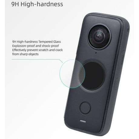 2x SunnyLife Tempered Glass Protectors for Insta360 One