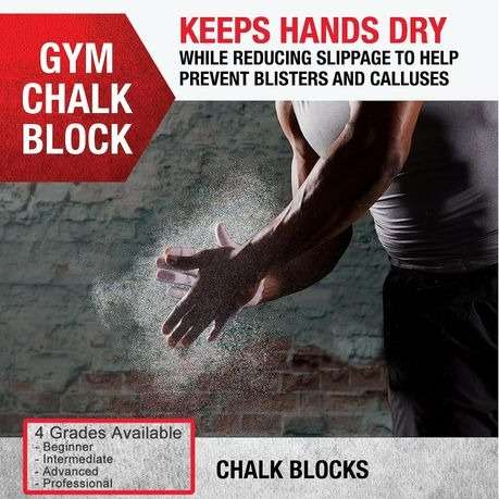 8 Pack Chalk Blocks (4 Grades Available - Please Select) - Beginner