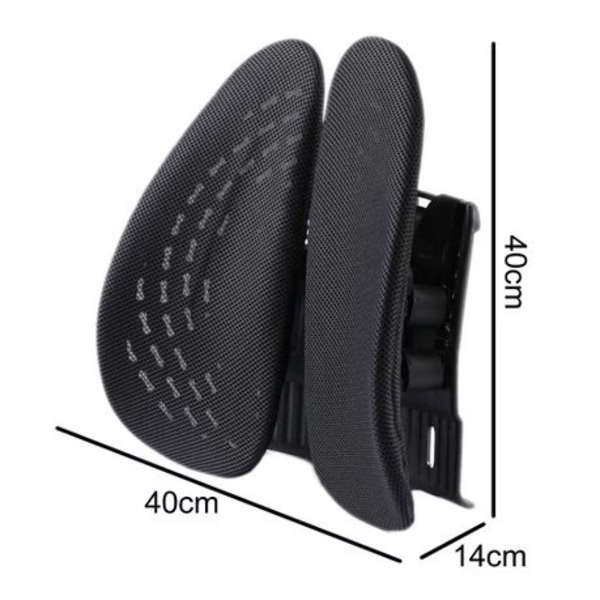 Adjustable &amp; Breathable Lumbar Support 40x40x14cm