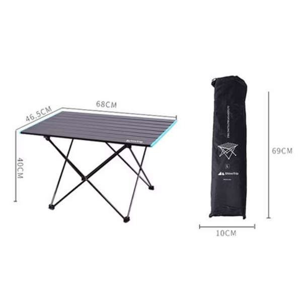 T4U Ultra Compact Folding Aluminium Table with Bag