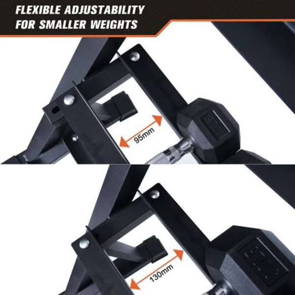 3 Tier Dumbell Rack (95cm W x 92cm H)