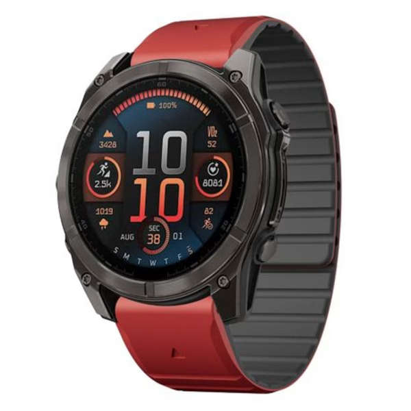 LOBO 22mm Magnetic QuickChange Strap Compatible with Garmin Fenix 5/6/7/8, 965 &amp; More