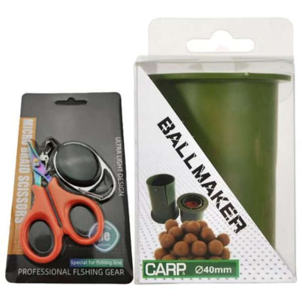 40mm Ballmaker with Micro Braid Line Fishing Scissors with Lanyard