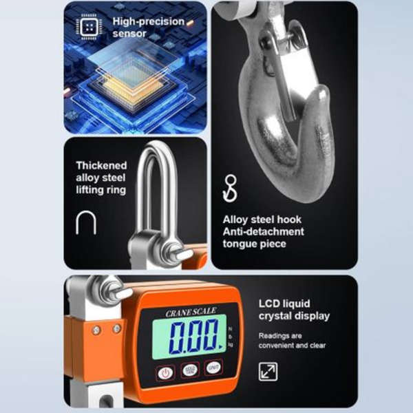 500kg Heavy Duty Digital Crane Scale