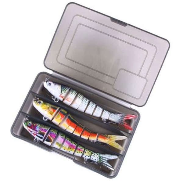 Luya Knotty 3pcs Plastic Lure (13.7cm)