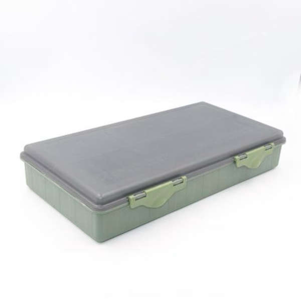 9 Piece Carp Fishing Tackle Box with 2 Rig Holders &amp; 28 Pins
