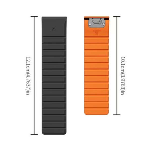 LOBO 26mm Magnetic QuickChange Strap Compatible with Garmin Fenix 3/5X/6X/7X/8 51mm etc