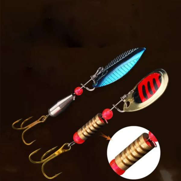 12 Piece Sequins Spinner (5-6cm &amp; 2.8-4.8g)