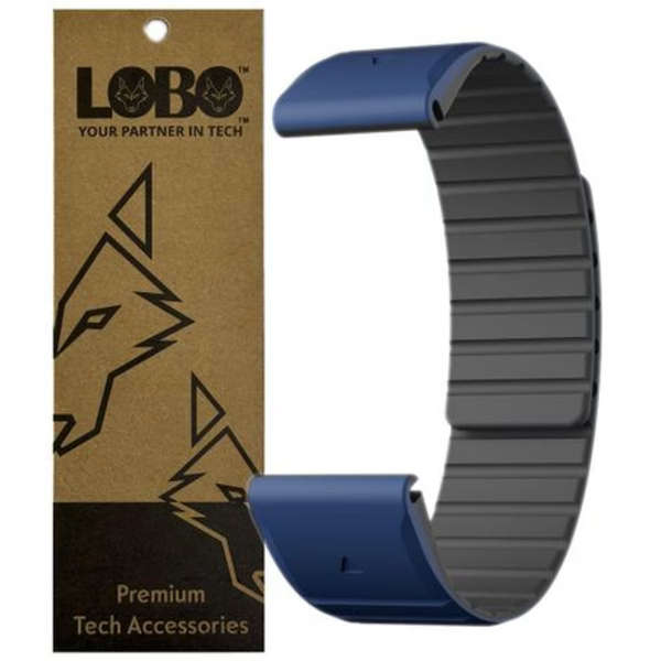 LOBO 26mm Magnetic QuickChange Strap Compatible with Garmin Fenix 3/5X/6X/7X/8 51mm etc
