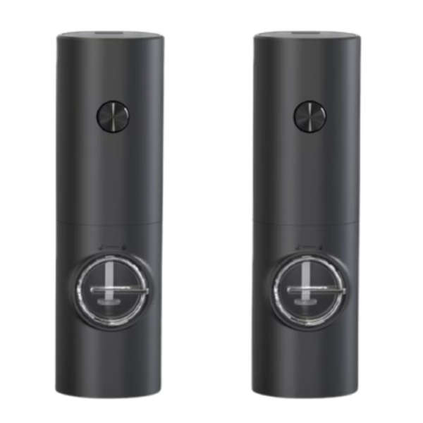 Adjustable Spice And Salt Electric Pepper Grinder - 2 Pieces