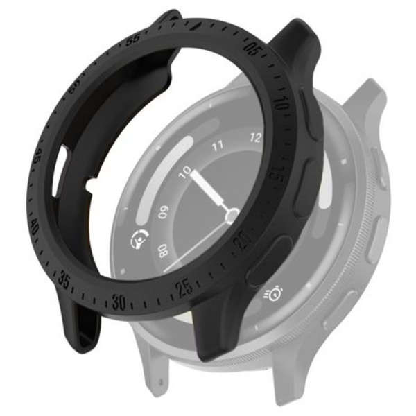 LOBO TPU Protective Bumper Cover for Garmin Venu 3 (Black)